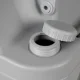 Pārnēsājamā tūrisma tualete Trizand, 20 l, pelēka