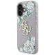 Guess Grained Roses Big 4G Logo vāciņš Apple iPhone 16 - Violets