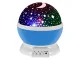 Rotējošā bērnu nakts lampa projektors Star Master, Zila | Dream Rotating Night Star Projection Lamp