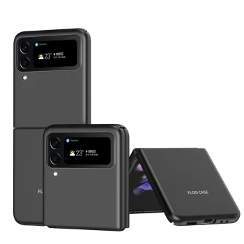 Samsung Galaxy Z Flip 4 (SM-F721) Skin-Touch Matte Hard PC Case Cover, Black | Telefona Maciņš Vāks Apvalks Bampers