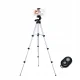 Statīvs telefonam, kamerai, fotoaparātam ar tālruņa turētāju un pulti, 35-105 cm | Camera Phone Tripod Stand with...