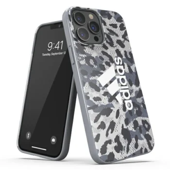 Adidas SP Snap Case Leopard vāciņš Apple iPhone 13 / 13 Pro - Pelēks