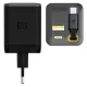 Dudao A67EU GaN tīkla lādētājs 67W ar iebūvētu USB-C kabeli, melns