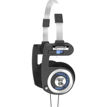 Koss Porta Pro Classic uzliekamās austiņas Black/Silver