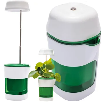 Augu audzēšanas LED lampa ar pašlaistošu podiņu, 5W, balta