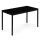 Modernhome NORD-BC virtuves galds / rakstāmgalds 120x60 cm, melns
