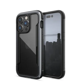 Triecienizturīgs vāciņš iPhone 14 Pro Raptic Shield ar MagSafe, melns