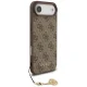 Guess 4G Charms Collection MagSafe vāciņš iPhone 17 Air, brūns