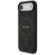 Guess 4G Ring Classic Logo MagSafe vāciņš iPhone 17 Air - melns