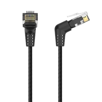 Vention Ethernet Network Cable RJ45, Cat 6, UTP, 3m, Black | Interneta Kabelis Vads