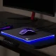 NanoRS RS704 spēļu peles paliktnis ar RGB LED apgaismojumu, 300x250x4mm
