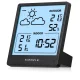Kienzle 15002 Slim bezvadu meteoroloģiskā stacija, melna