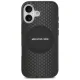AMG Double Layer Transparent Graphics MagSafe vāciņš iPhone 17, melns