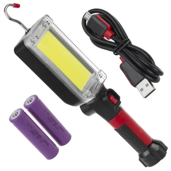 Maclean MCE307 COB LED magnētiskā darba lampa, 700lm, 2x1200mAh