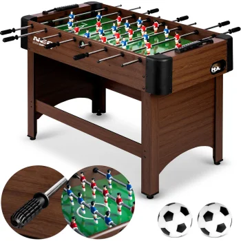 Neo-Sport Galda futbols Neosport 118x61x79 cm NS-804 tumši brūns
