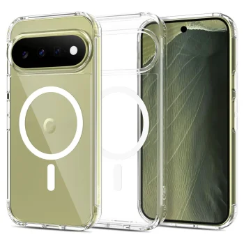 Tech-Protect FlexAir Hybrid MagSafe vāciņš Google Pixel 9 / 9 Pro / 10 / 10 Pro / 11 / 11 Pro, caurspīdīgs