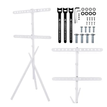 Maclean MC-182 W TV grīdas statīvs (37-80", 60kg)