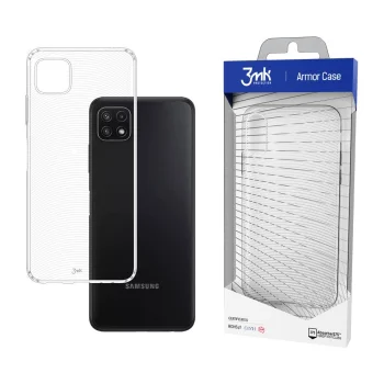 Samsung Galaxy A22 5G (SM-A226B) 3MK All-Safe Armor Clear Case Cover, Transparent | Caurspīdīgs Silikona Vāciņš...