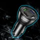 Auto lādētājs Wozinsky WCCAW 50W 4x USB-A Quick Charge, balts