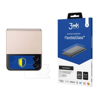 3mk FlexibleGlass™ hibrīdstikls Samsung Galaxy Z Flip 4 (priekšpuse)