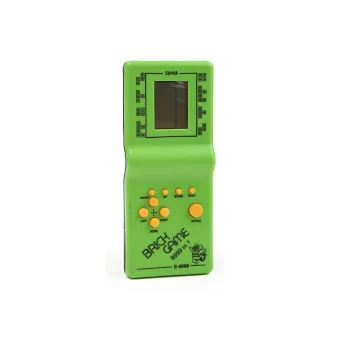 Telcon Retro Tetris spēļu konsole, zaļa