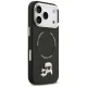 Karl Lagerfeld Karl & Choupette Pins MagSafe vāciņš iPhone 17 Pro Max, melns