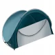 Trizand 21267 pašuzceļamā pludmales telts 200x120x110cm, zila/balta