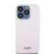 DKNY iPhone 14 Pro vāciņš Liquid Silicone Small Metal Logo MagSafe, rozā