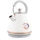 Berdsen BD-701 elektriskā tējkanna ar termometru, 1.7L, balta
