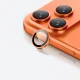 AmazingThing AR Sapphire aizsargstikls kamerai iPhone 17 Pro / Pro Max, oranžs