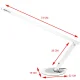 Activeshop Slim LED galda lampa, balta