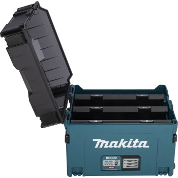 Makita 1914U0-3 akumulatoru uzlādes koferis 40V max, zils