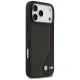 BMW M Carbon Line & Logo MagSafe vāciņš priekš iPhone 17 Pro Max, melns/sarkans