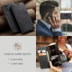 Samsung Galaxy A34 (SM-A346) CASEME Wallet Magnetic Leather Case Cover, Black | Telefona Vāciņš Maciņš Apvalks...