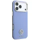 Guess Grained Round Strass Logo MagSafe vāciņš iPhone 18 Pro Max / 17 Pro Max, melns