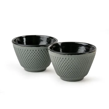 Tējas tasīšu komplekts Bredemeijer Xilin 153095 120 ml, čuguna, 2 gab., gaiši zaļš