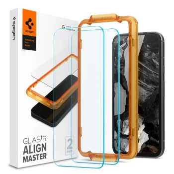Spigen ALM Glas.tR aizsargstikls Google Pixel 8A, 2 gab.