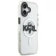 Karl Lagerfeld IML Karl Sketch Logo MagSafe vāciņš iPhone 17, Caurspīdīgs