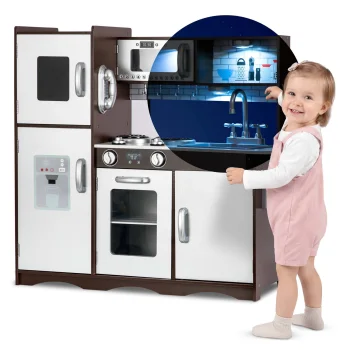 Ricokids 7833 koka bērnu virtuve Retro