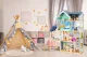 Ecotoys Maya liela koka leļļu māja, 138 cm, 28 elementi