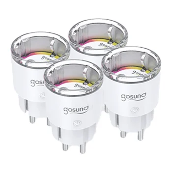 Gosund EP2-Z-4 ZigBee viedā rozete 10A (4 gab.)