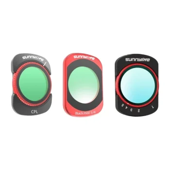 Filtru komplekts Sunnylife Osmo Pocket 4 / 3 (Black Mist 1/4, VND, CPL)