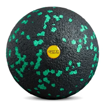 4Fizjo EPP masāžas bumbiņa 12 cm, melna/zaļa