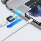 Joyroom S-H152 pāreja no USB-C uz USB-A, 2 gab., melna