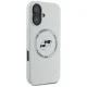Karl Lagerfeld Silicone Double Heads And Circle MagSafe vāciņš iPhone 16, bēšs