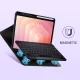 Tech-Protect SC Pen vāciņš Samsung Galaxy Tab S11 11.0 X730 / X736B ar tastatūru, Black