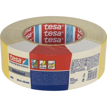 Tesa 04662 auduma līmlente, 50 m x 18 mm, dzeltena
