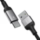 Joyroom Extraordinary Series A10 USB-A / USB-C kabelis 3A 1.2m melns
