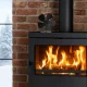 Termoelektriskais kamīna ventilators Kaminer 26206 ar 5 lāpstiņām, melns