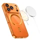 Tech-Protect MagFlex MagSafe vāciņš iPhone 17 Pro - caurspīdīgs / oranžs